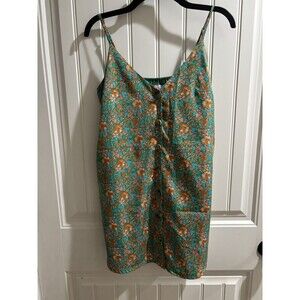 Pink Lily Boutique Dress Womens Sz Small Floral Lined Pockets